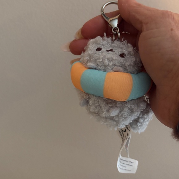 PUSHEEN BLIND BOX SERIES 10 Stormy in teal yellow tube/raft Like New Plush Gund - Picture 11 of 14